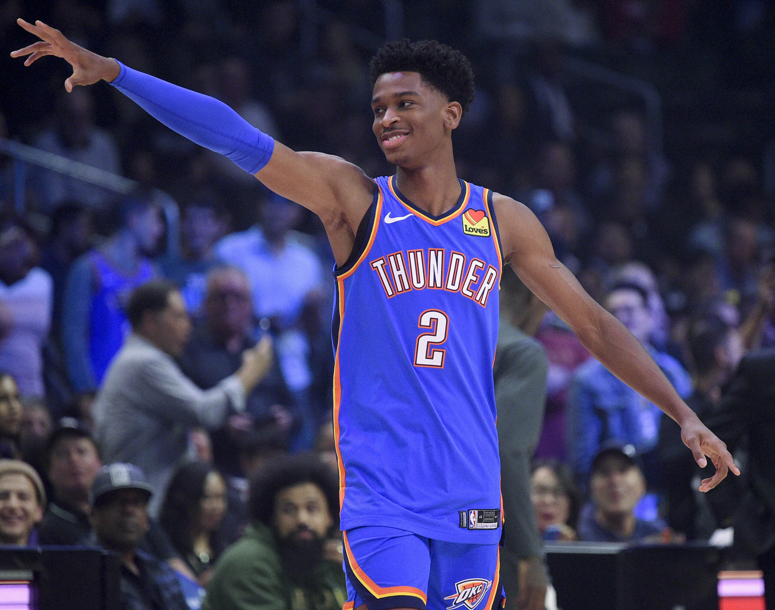 Watch: Thunder Star Shai Gilgeous-Alexander Talks Al Horford